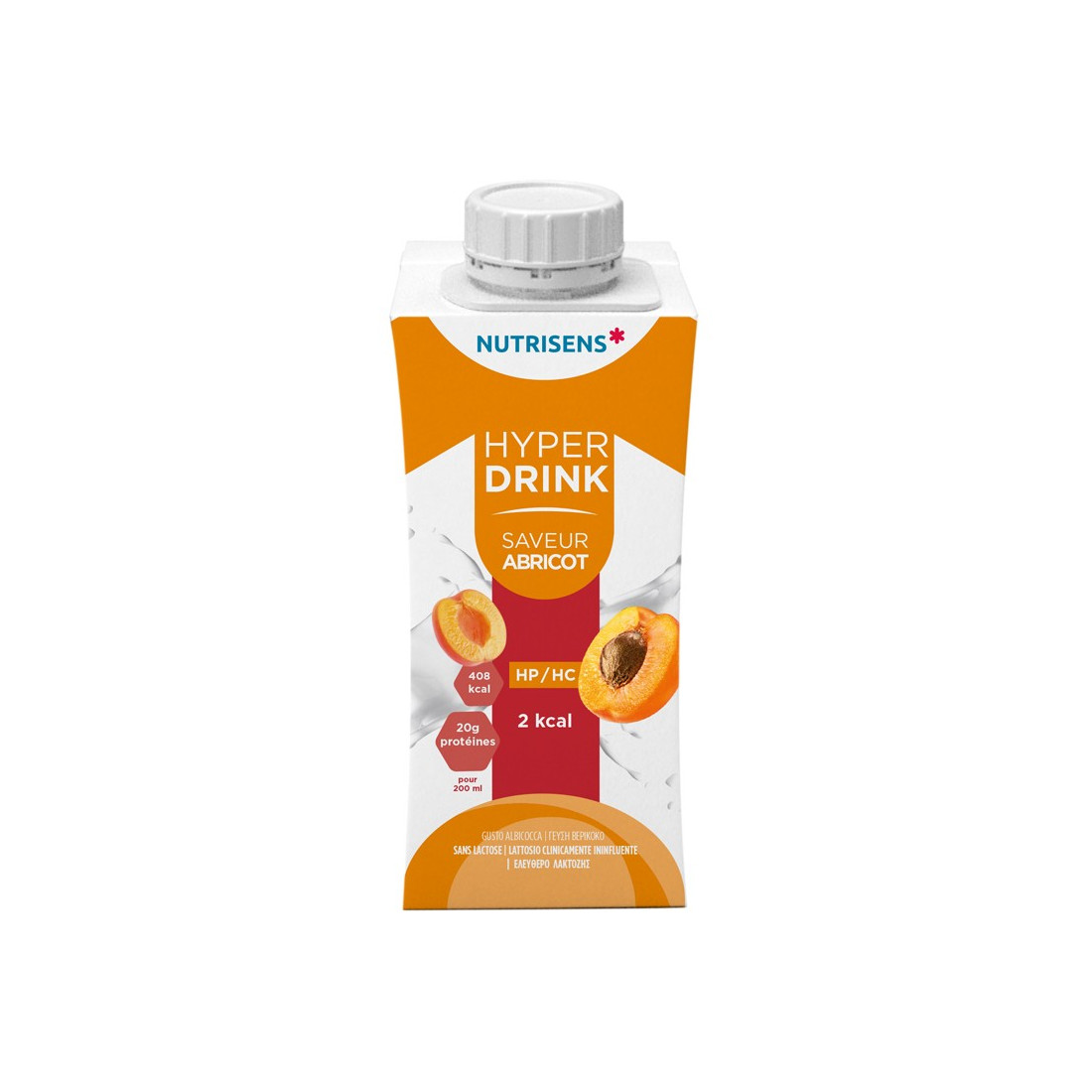 HYPERDRINK 2KCAL ALB 4X200ML