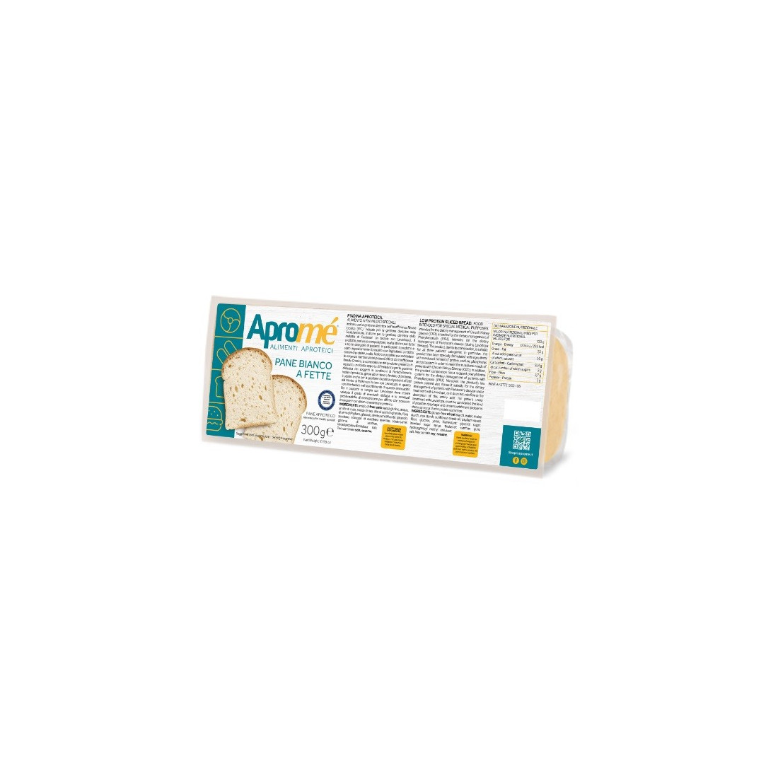 APROME' PANE BIANCO FETTE 300G