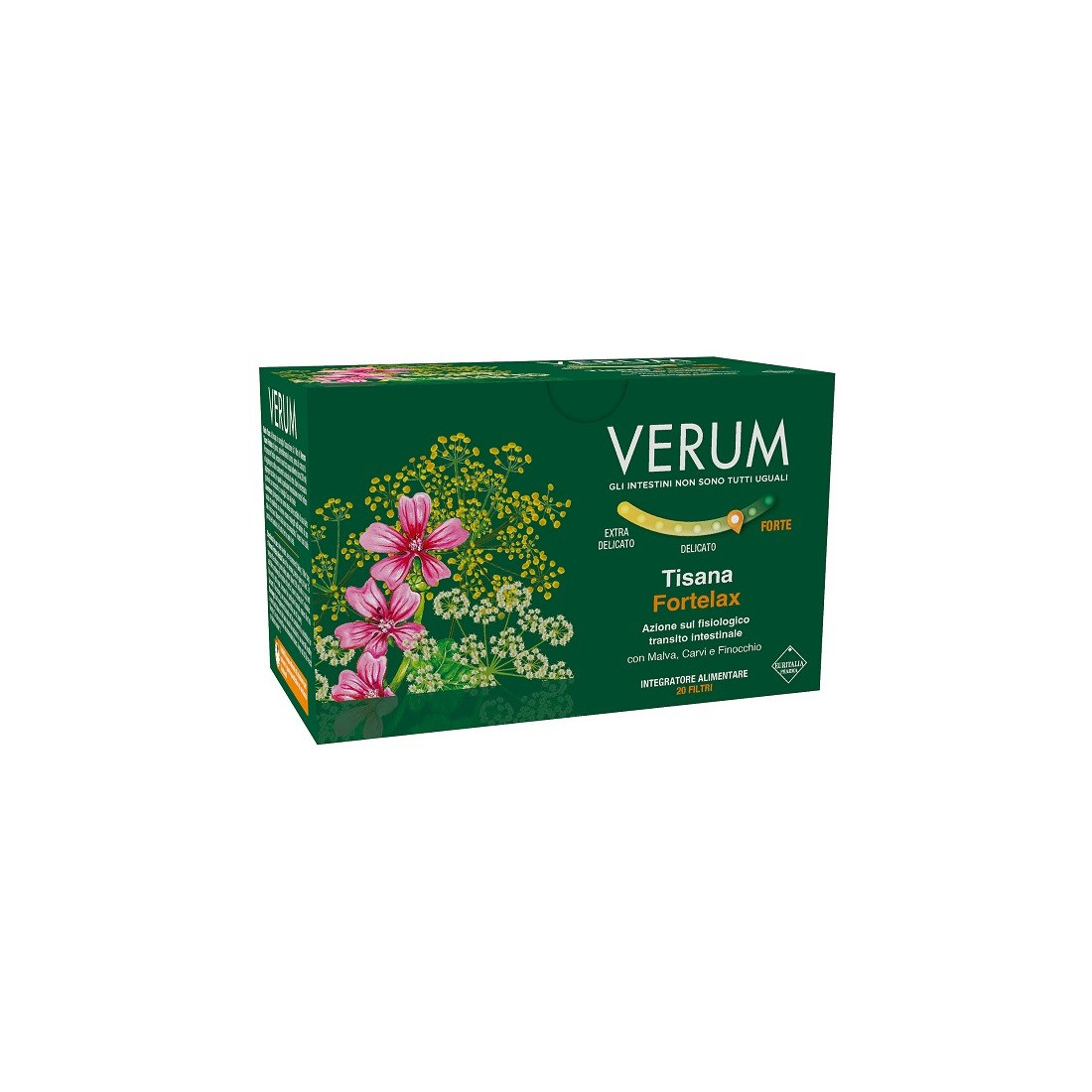 VERUM FORTELAX TIS 20FILT NEW
