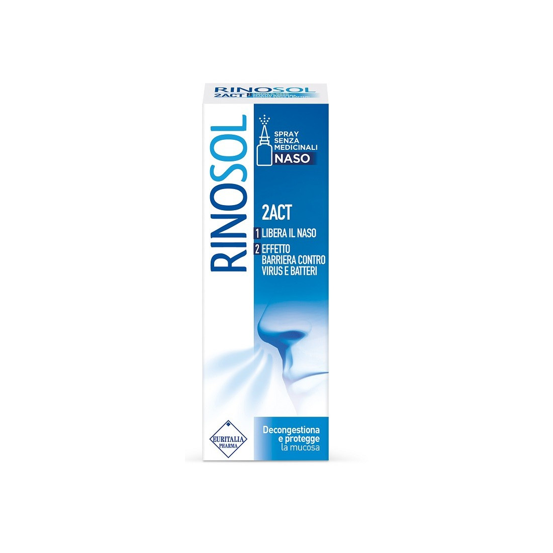 RINOSOL 2ACT SPRAY NASALE 15ML