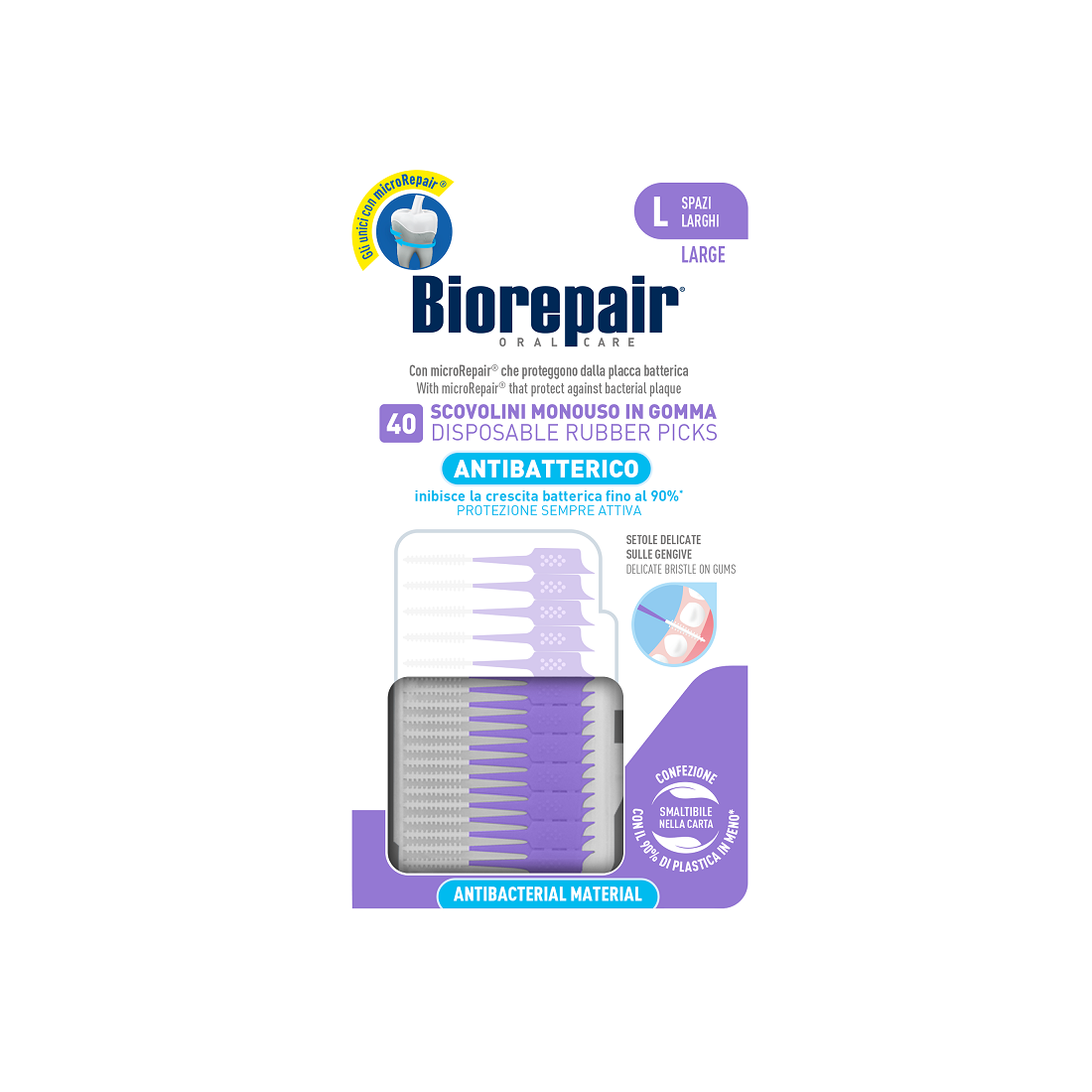 BIOREPAIR SOFT PICK LARGE 40PZ
