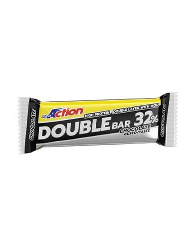 PROACTION DOUBLE BAR BARRETTE PROTEICHE 32% GUSTO CIOCCOLATO