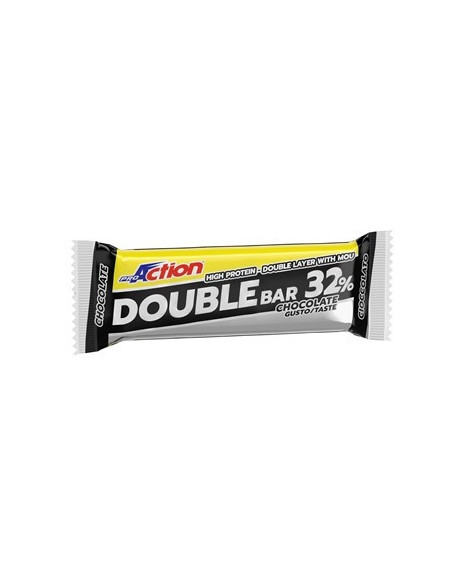 PROACTION DOUBLE BAR BARRETTE PROTEICHE 32% GUSTO CIOCCOLATO