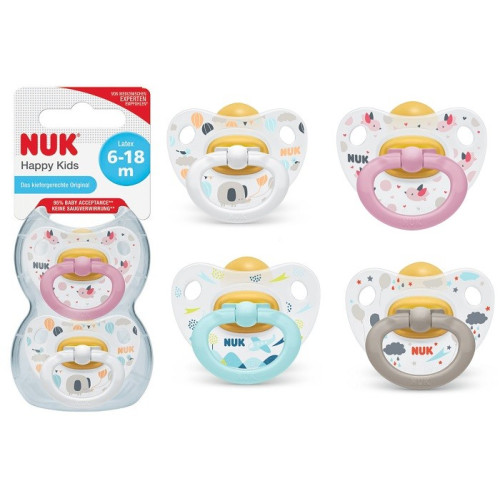 NUK SUCCH HAPPY KIDS LATT6-18M