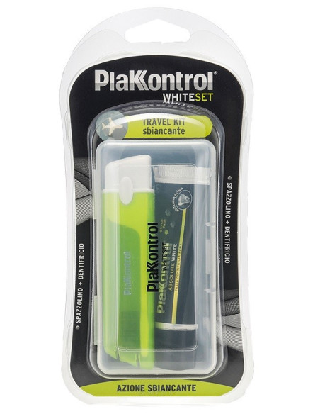 PLAKKONTROL WHITE SET TRAVEL K