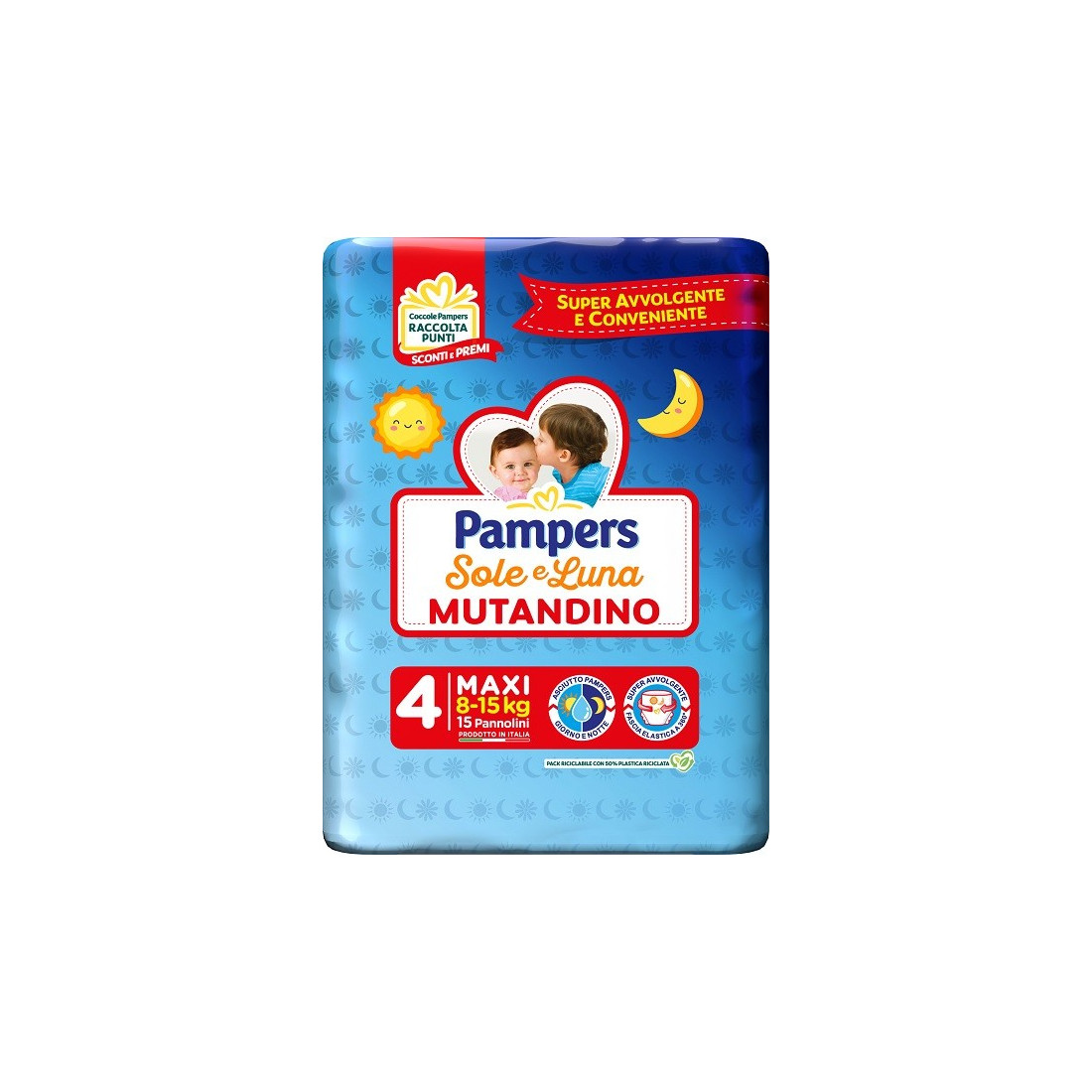PAMPERS SL MUT MX 15PZ