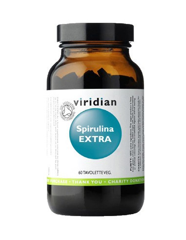 VIRIDIAN SPIRULINA EXTRA 60TAV