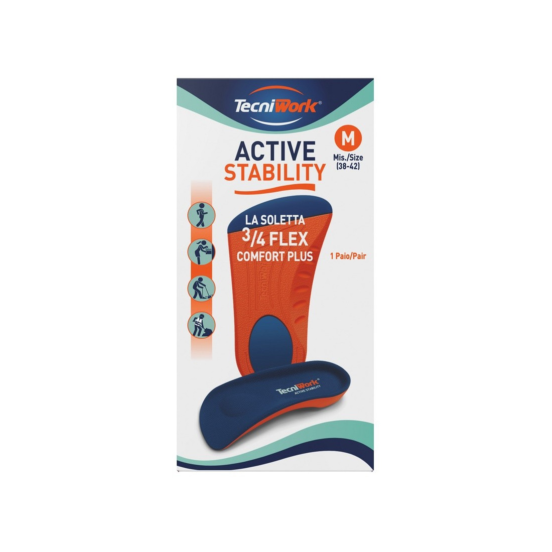 SOLETTA ACTIVE STAB F M 38-42