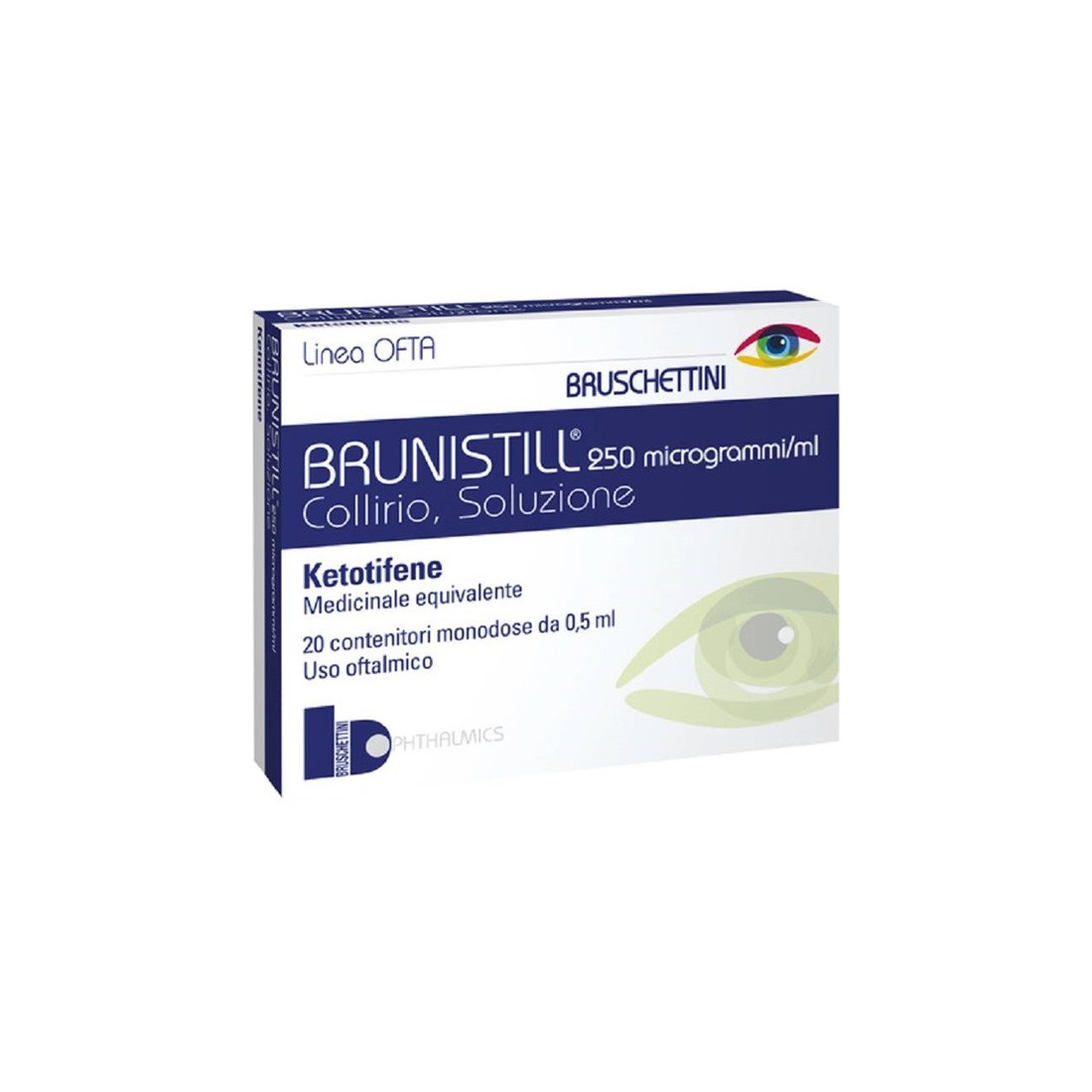 BRUNISTILL COLL20FL 0.5ML0,025
