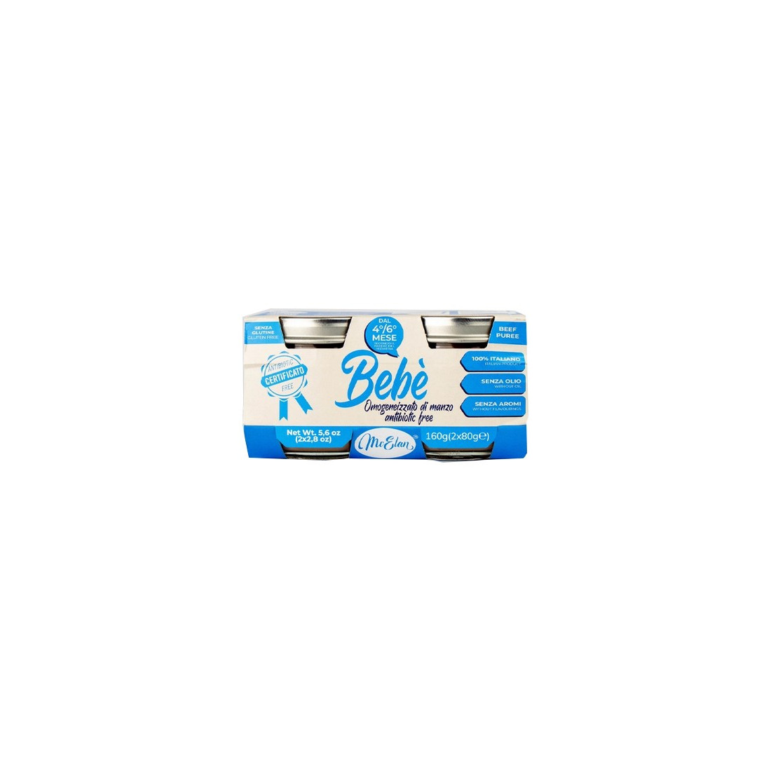 BEBE' OMOG MANZO F/ANTIBIOT2PZ