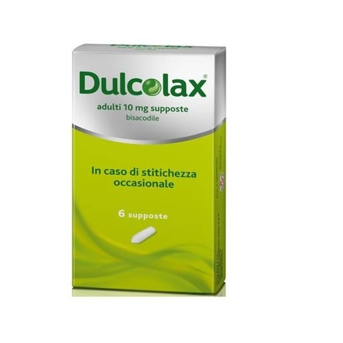 DULCOLAX AD 6SUPP 10MG