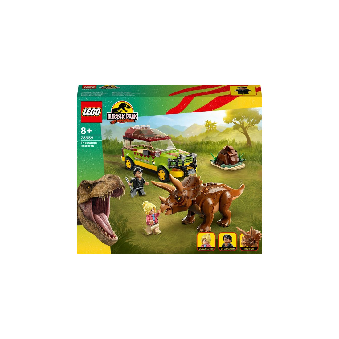 LEGO JURASSIC RESEARCH TRICERAT