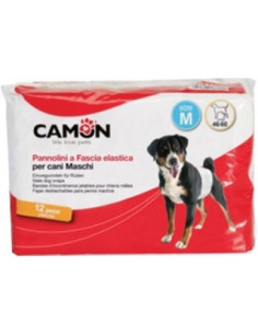PANNOLINI FASC CANI MASC 3 12P