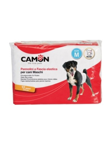 PANNOLINI FASC CANI MASC 3 12P