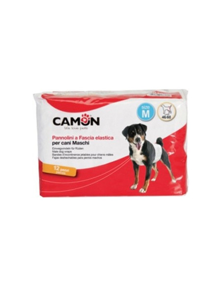 PANNOLINI FASC CANI MASC 3 12P