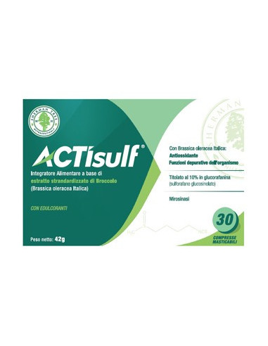 ACTISULF 600MG 30CPR MASTIC