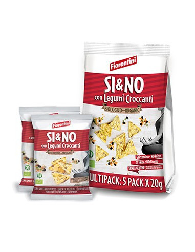 BIO SI&NO LEGUMI CROCCANTI 5PZ
