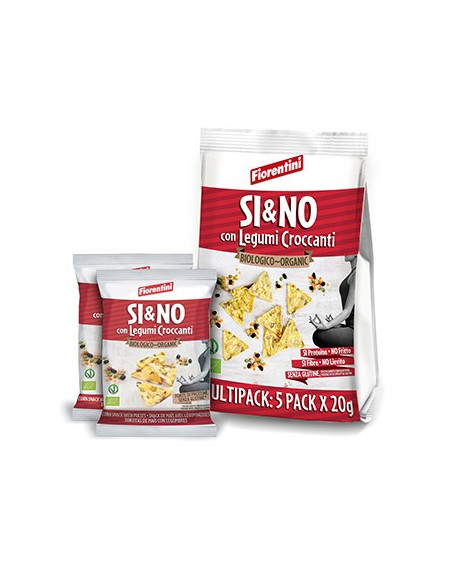 BIO SI&NO LEGUMI CROCCANTI 5PZ