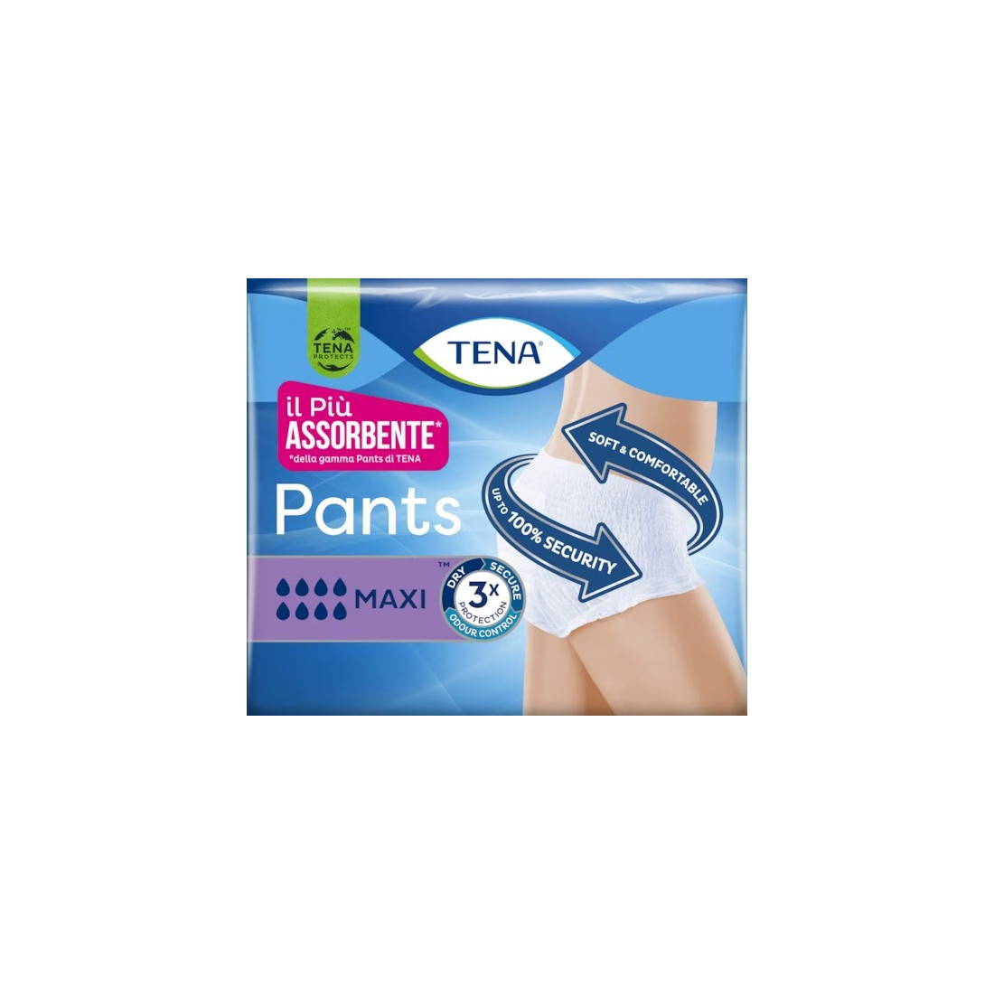 TENA PANTS MAXI L 8PZ