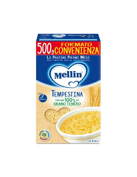 MELLIN PASTA TEMPESTINE 500G