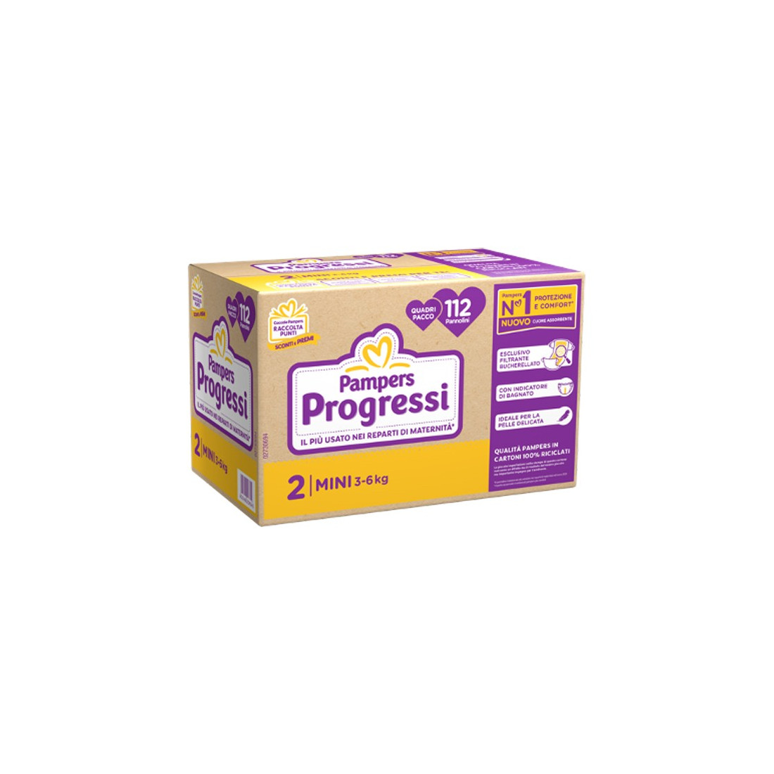 PAMPERS QUESTIONS MINI 112PZ