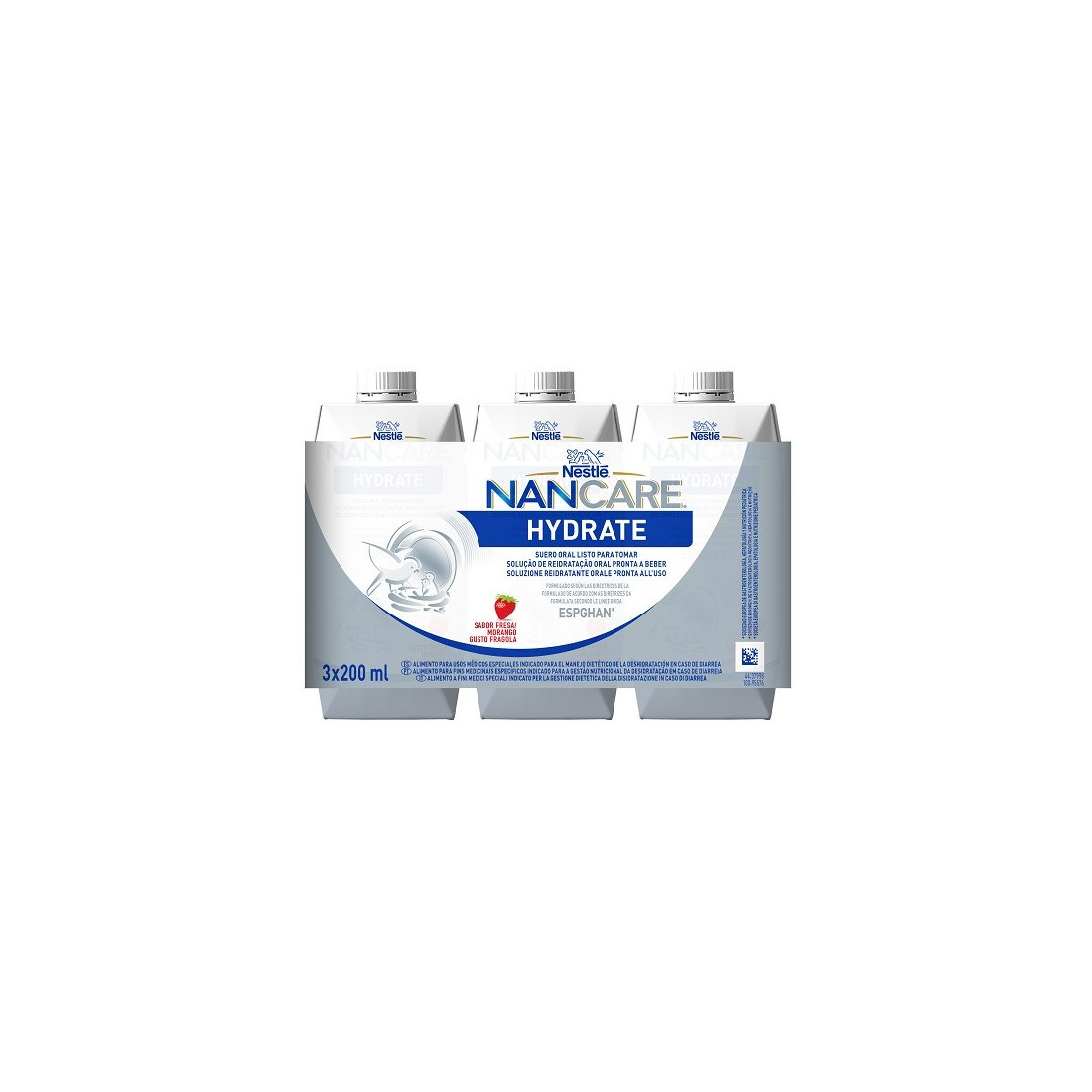 NANCARE HYDRATE LIQ 3PZ 200ML