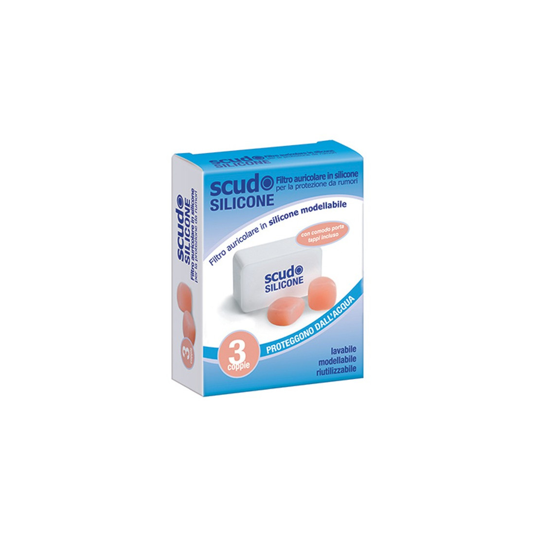 EARPLUG SIL 3COPPY 6PZ