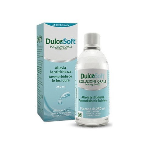 DULCOSOFT ORAL SOLUTION 250 ML IS NOT RECOMMENDED