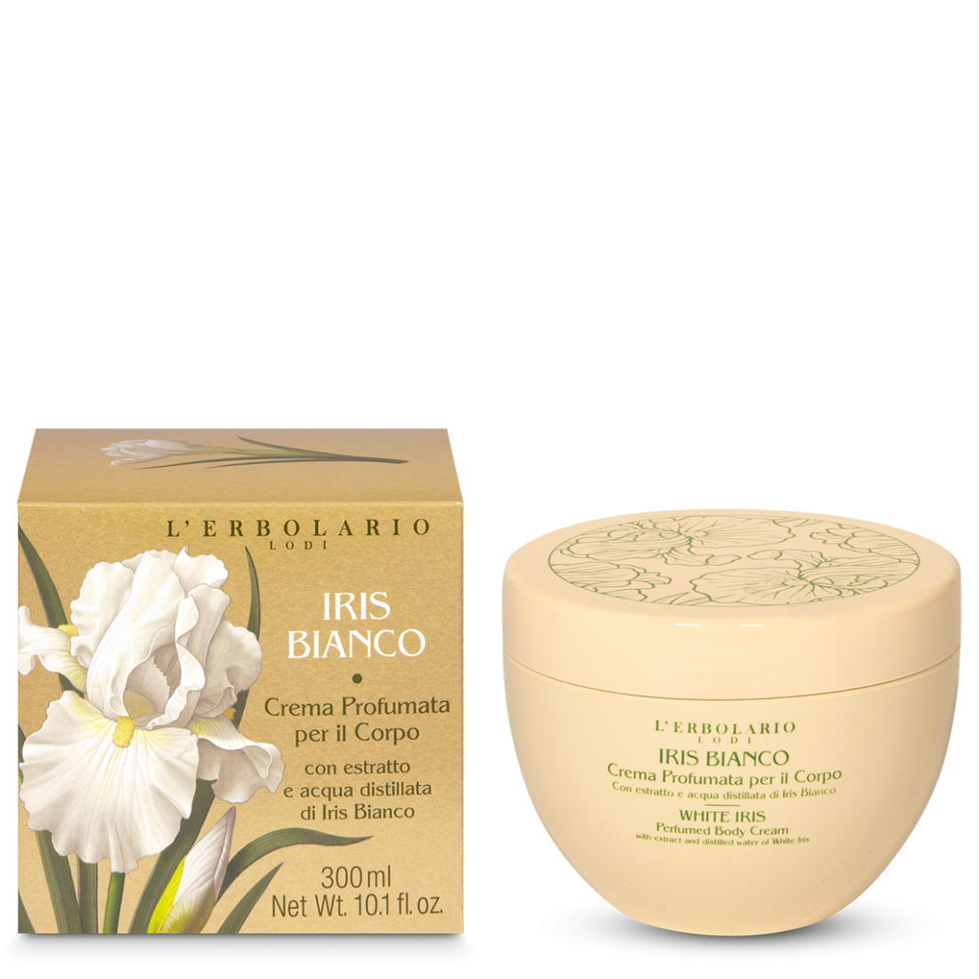 IRIS WHITE FLAVOURED CREAM
