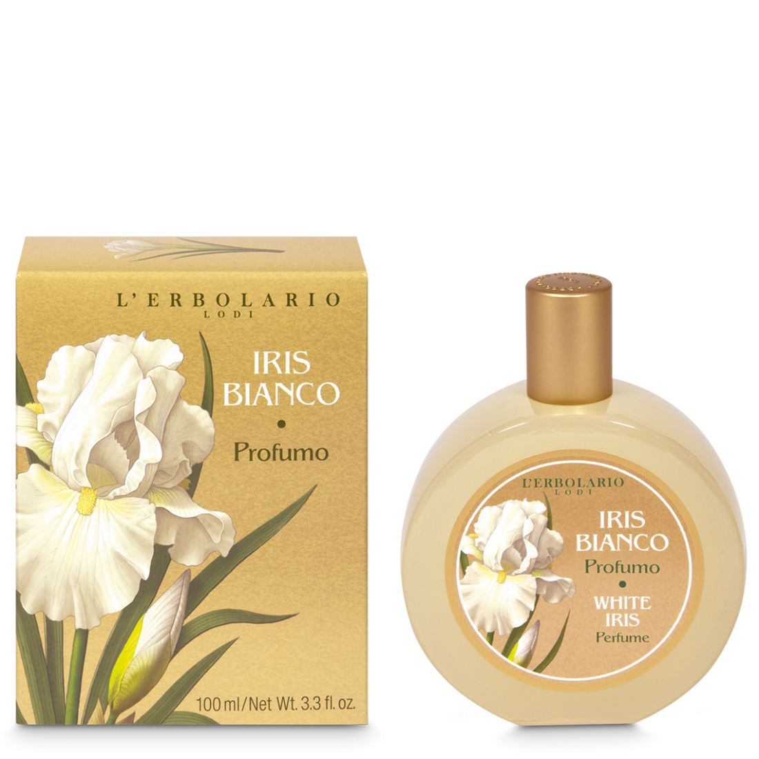 IRIS BIANCO PROFUMO 100ML - ELEGANZA FLOREALE E RAFFINATA