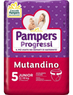 PAMPERS PROGRESSI MUT J 17