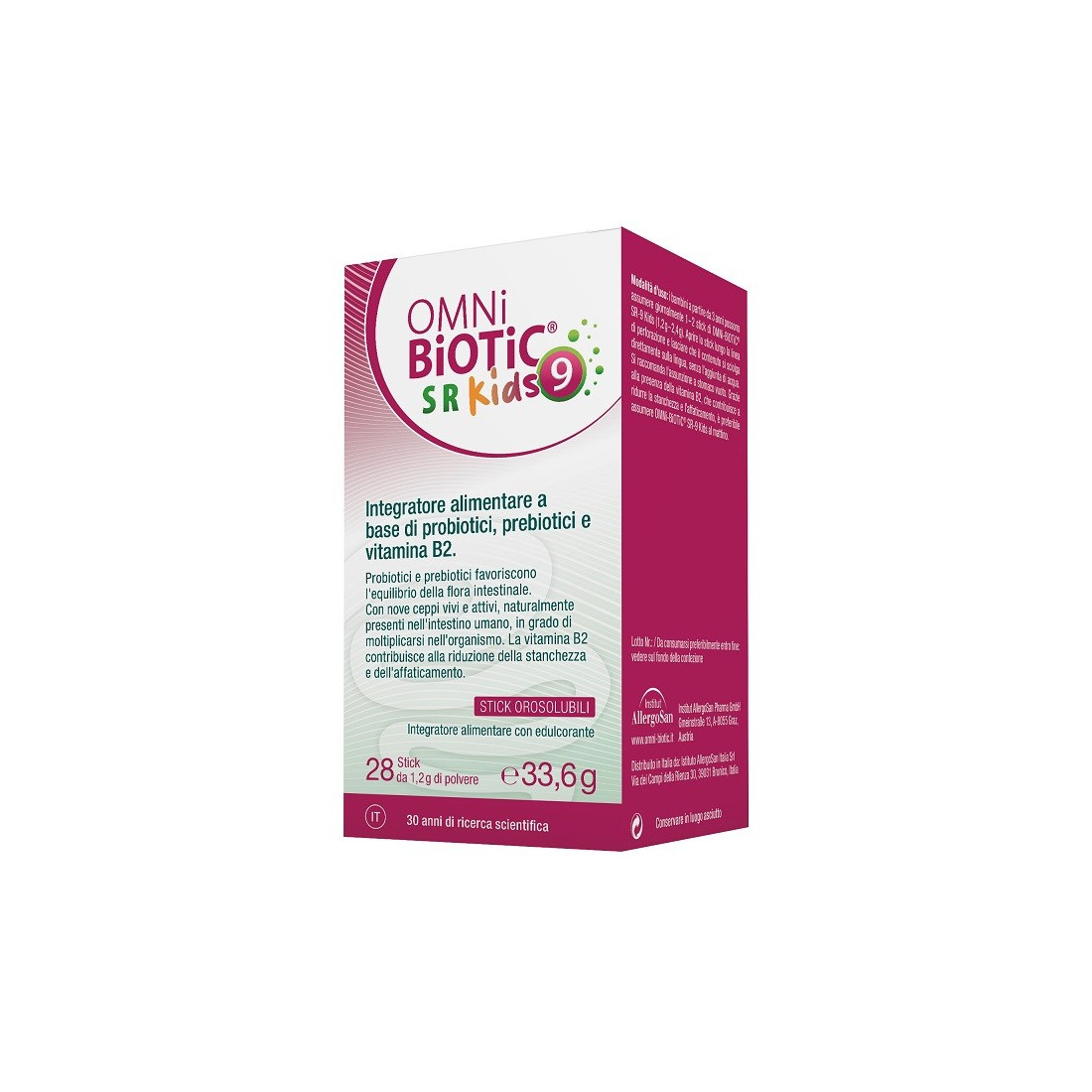 OMNI BIOTIC SR 9 KIDS 28STICK