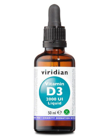 VIRIDIAN VITAMIN D3 2000UI LIQ