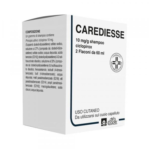 CAREDIESSE SHAMP2FL 60ML10MG/G