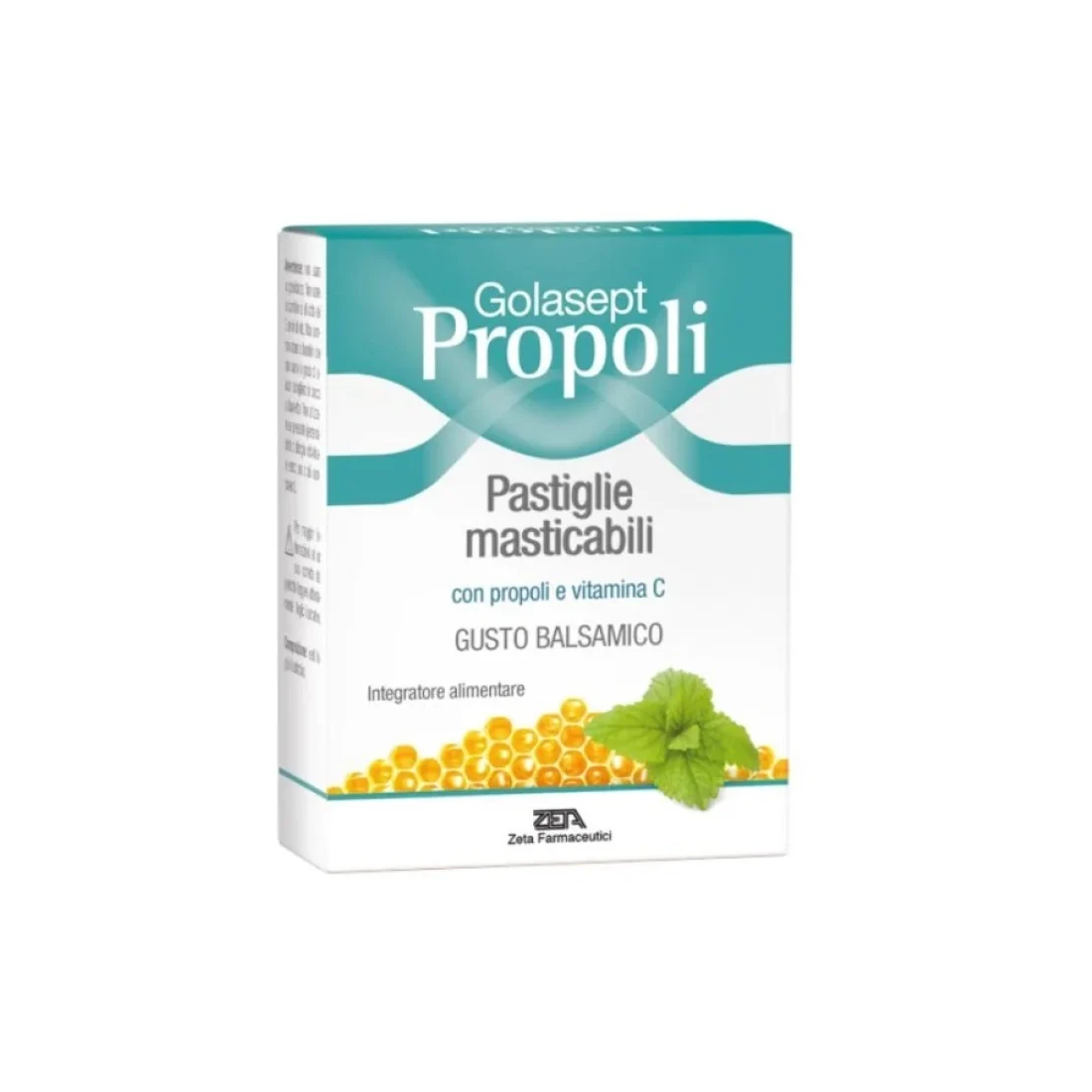 GOLASEPT PROPOLI PASTIGLIE MASTICABILI GUSTO BALSAMICO 20 COMPRESSE