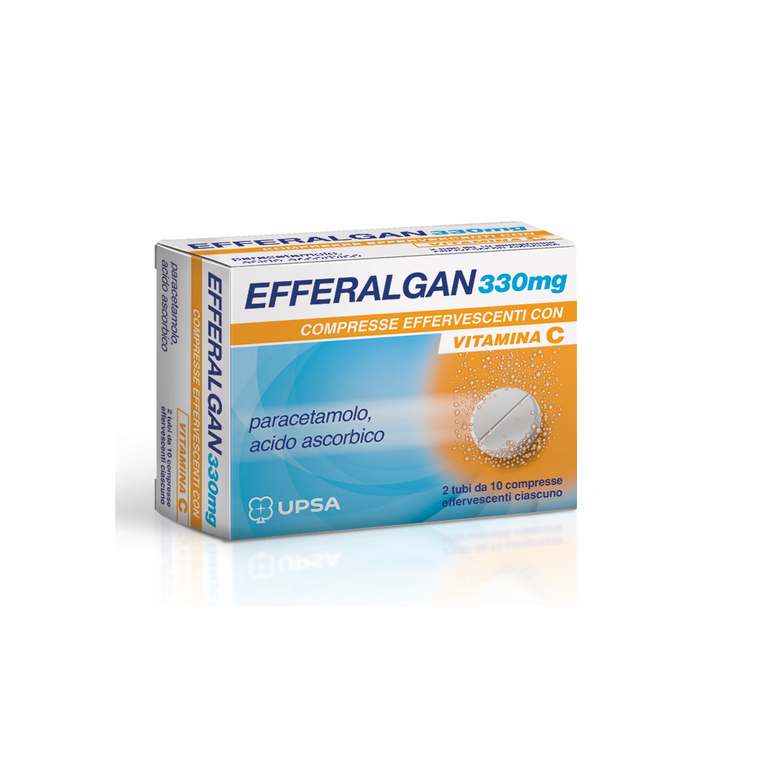EFFERALGAN 20CPR EFF 330+200MG