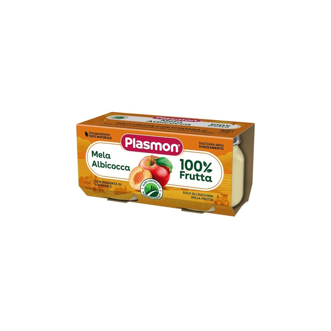 PLASMON OMOG MELA ALB 160G