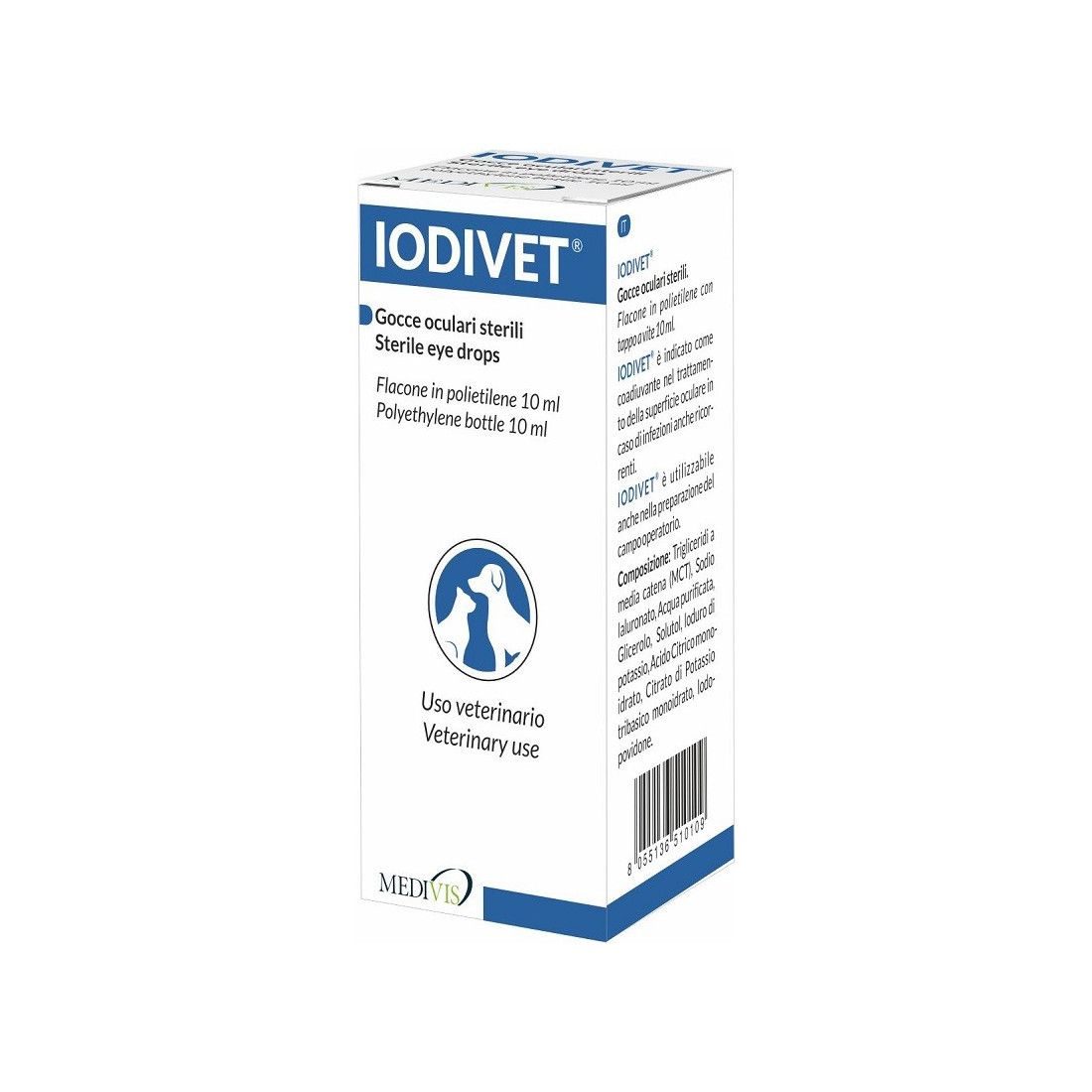 IODIVET SOLUZIONE OFT 10ML