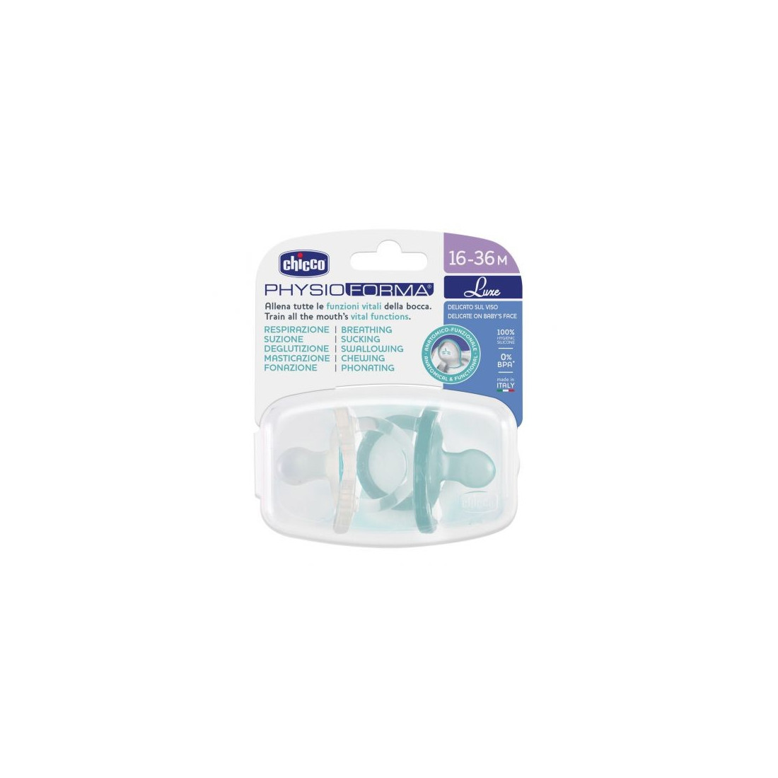 CHICCO GOMM LUXE 16-36 BOY 2PZ