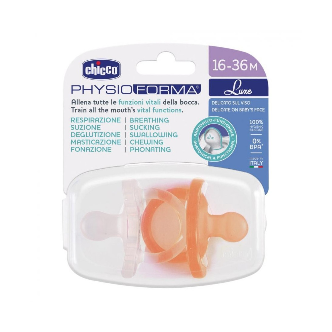 CHICCO GOMMOTTO LUXE 16-36 GIRL 2PZ