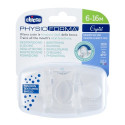 CHICCO GOMMOTTO SILICONE CRYSTAL 6-16 2PZ