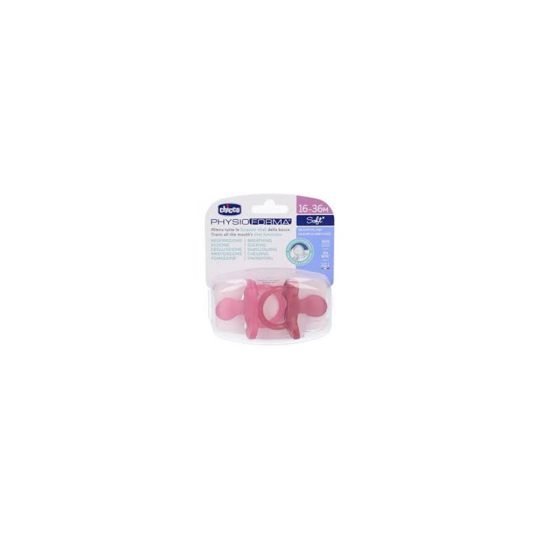 CHICCO GOMMOTTO SIL GIRL 16-36 2PZ