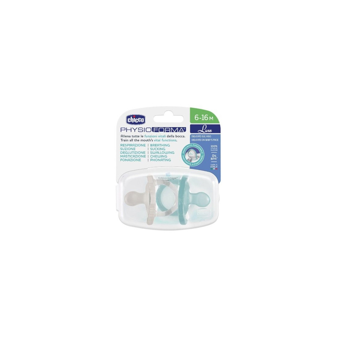CHICCO GOMMOTTO LUXE 6-16 BOY 2PZ