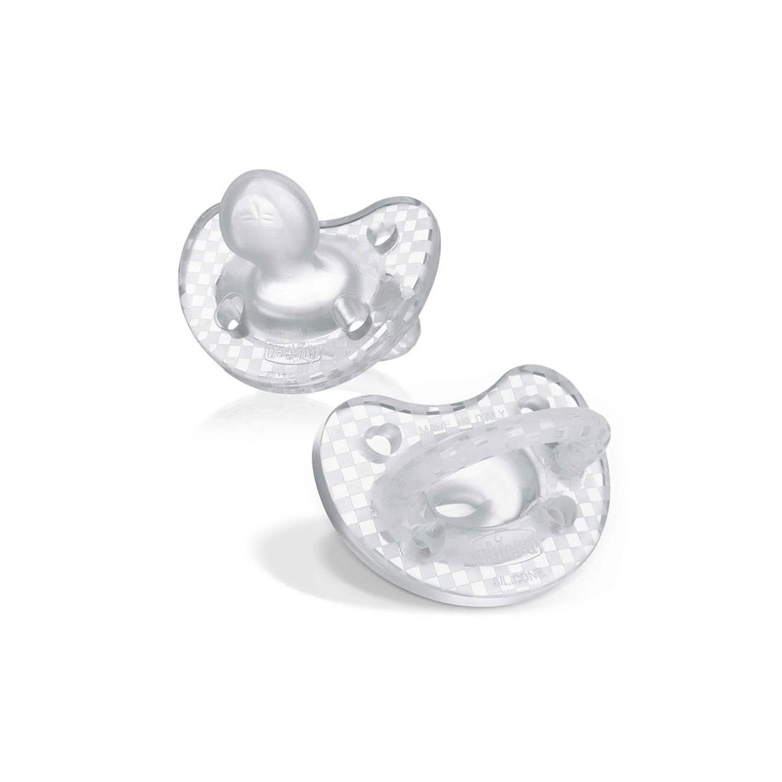 CHICCO GOMMOTTO SILICONE CRYSTAL 2-6 2PZ