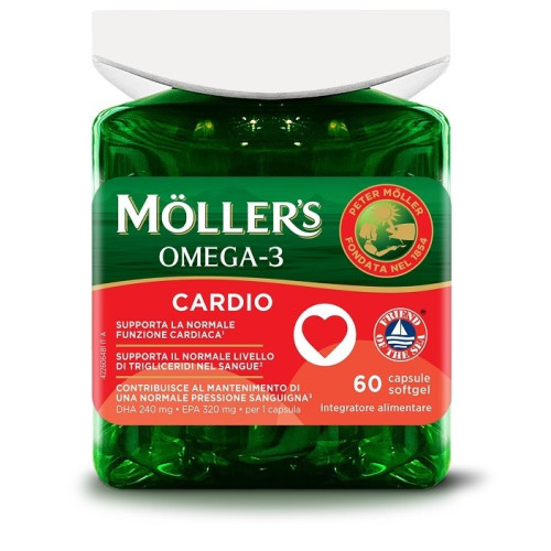 MOLLER'S OMEGA 3 CARDIO 60CPS