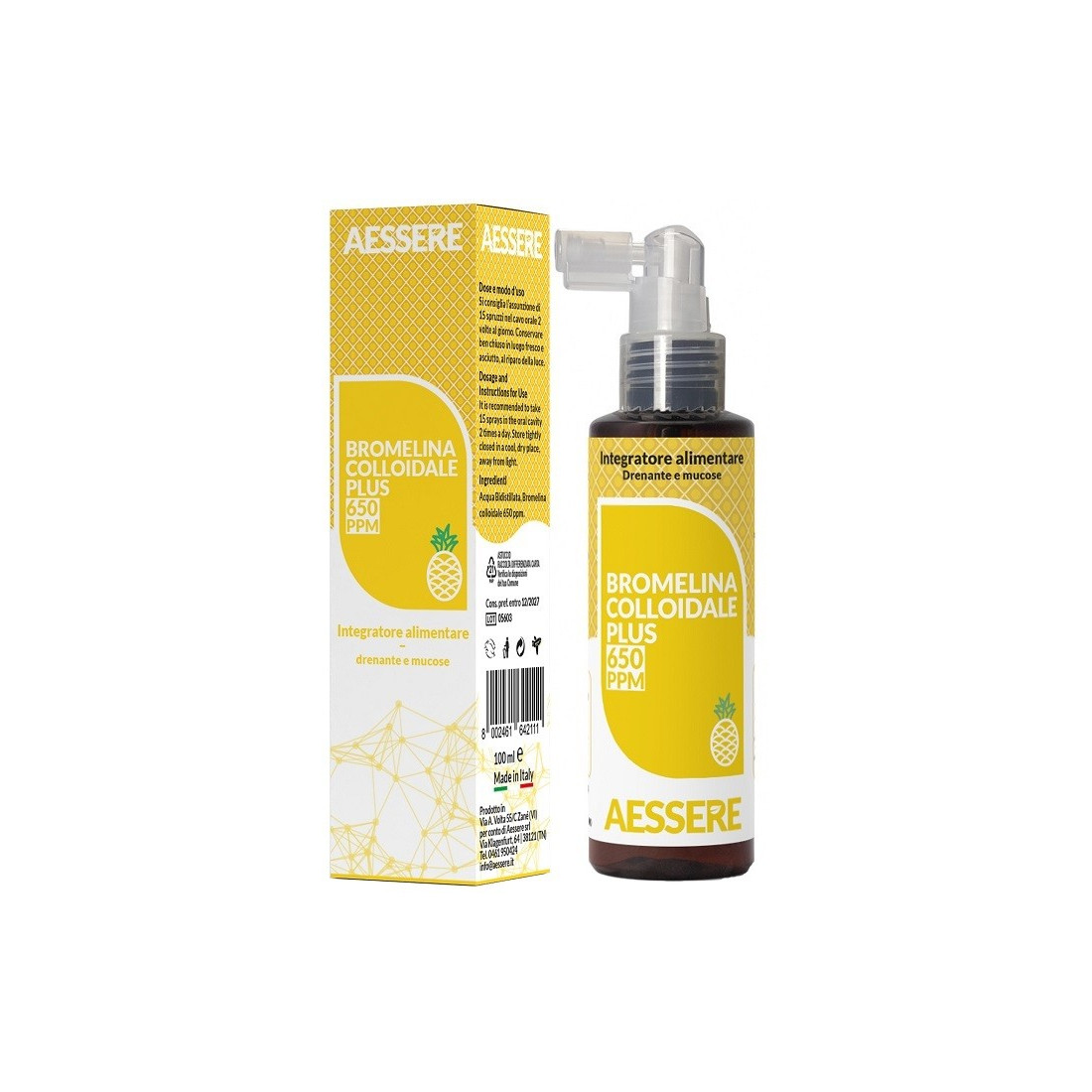 BROMELINE COLLOIDAL PLUS100ML