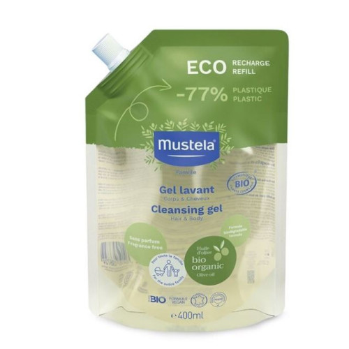 MUSTELA ECO GEL DET BIO 400ML