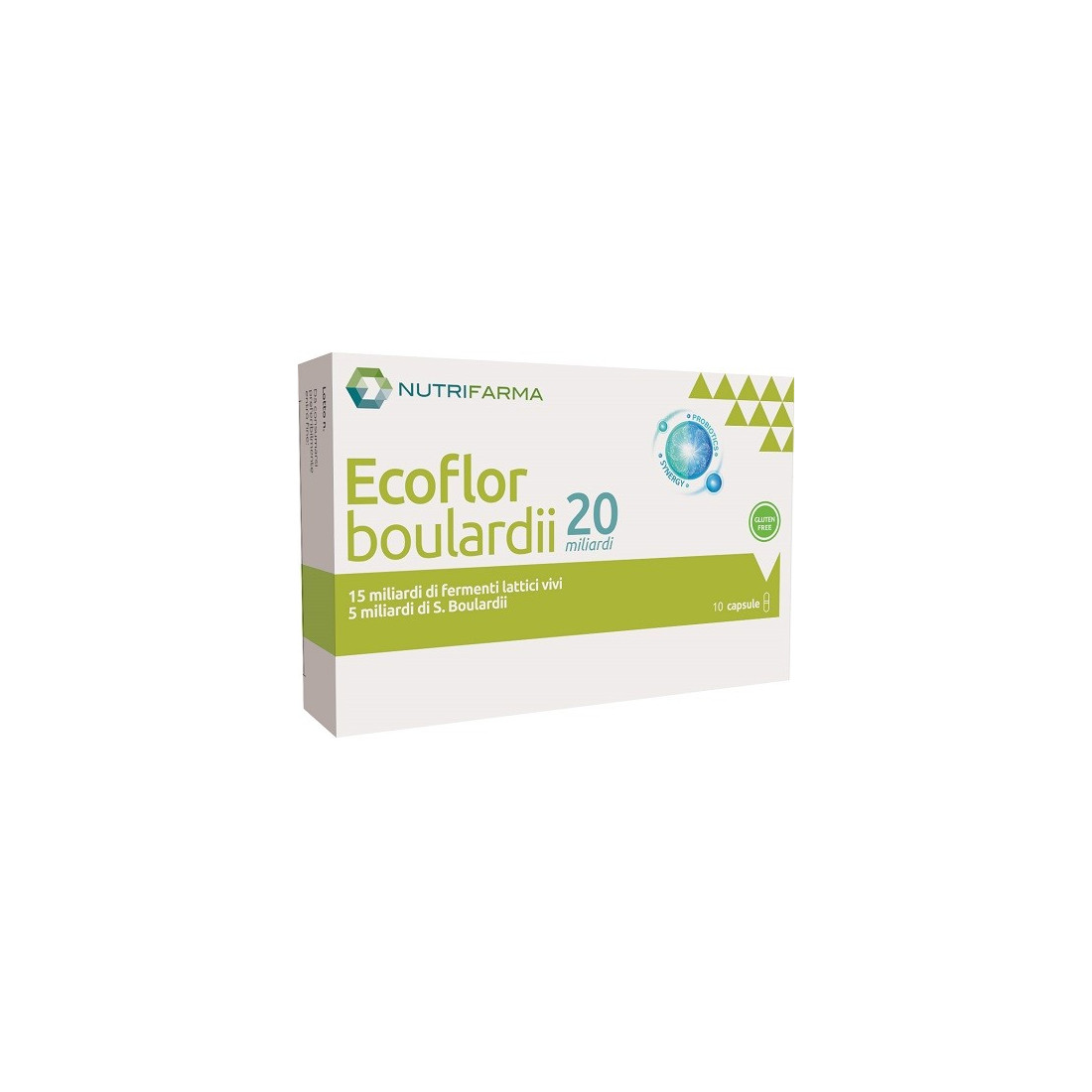 ECOFLOR BOULARDII 20MLD 10CPS