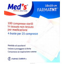 GARZA MEDS TNT 10X10CM 25PZ