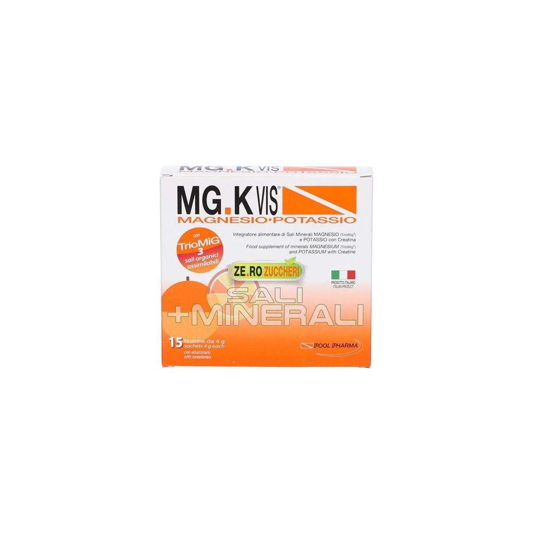 MGK VIS ORANGE ZERO ZUCCHERI 15 BUSTE
